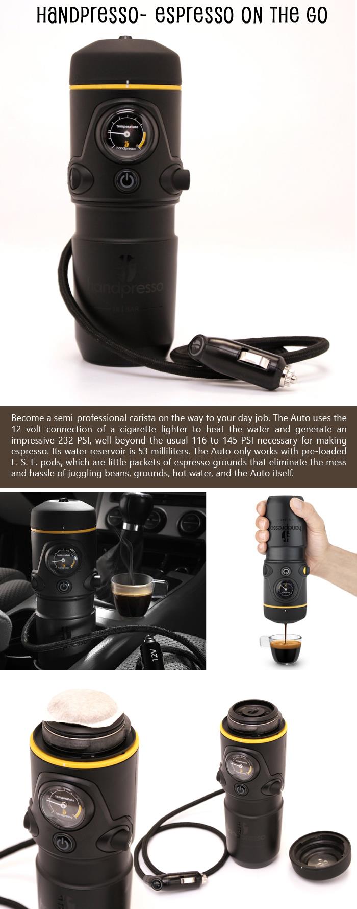 Handpresso- Espresso On The Go