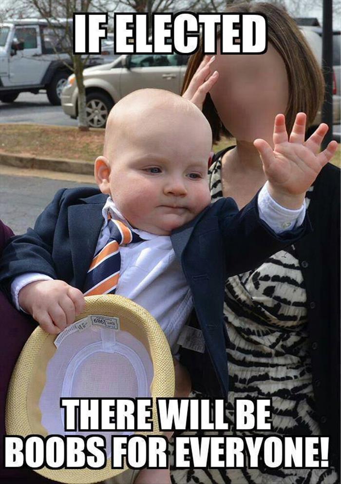 the baby for president