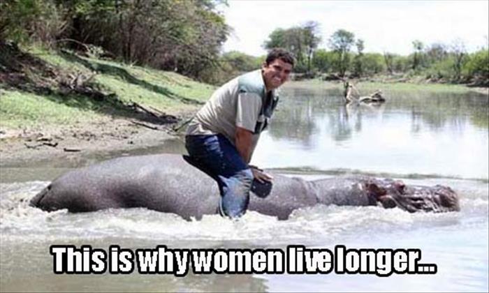 women live longer