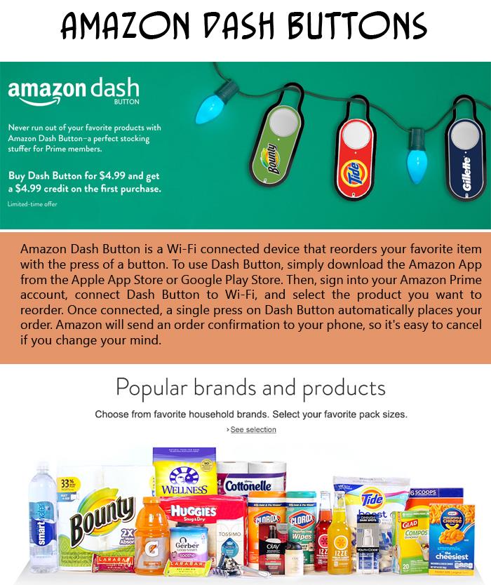 Amazon Dash Buttons