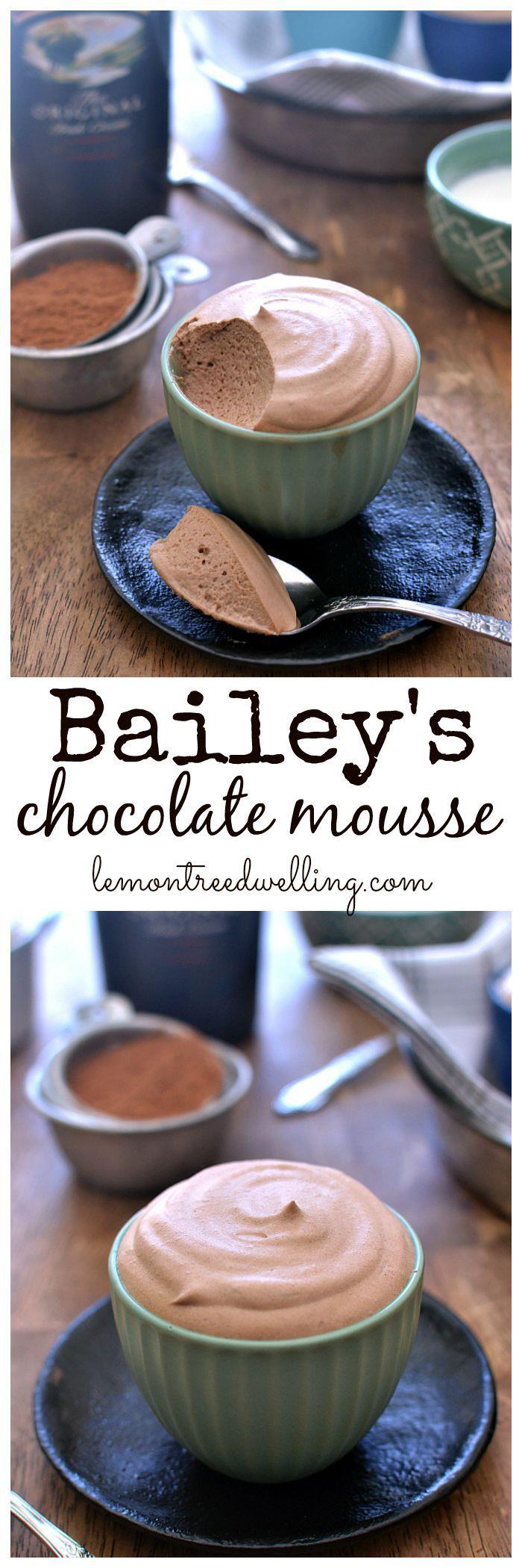 Bailey’s Chocolate Mousse