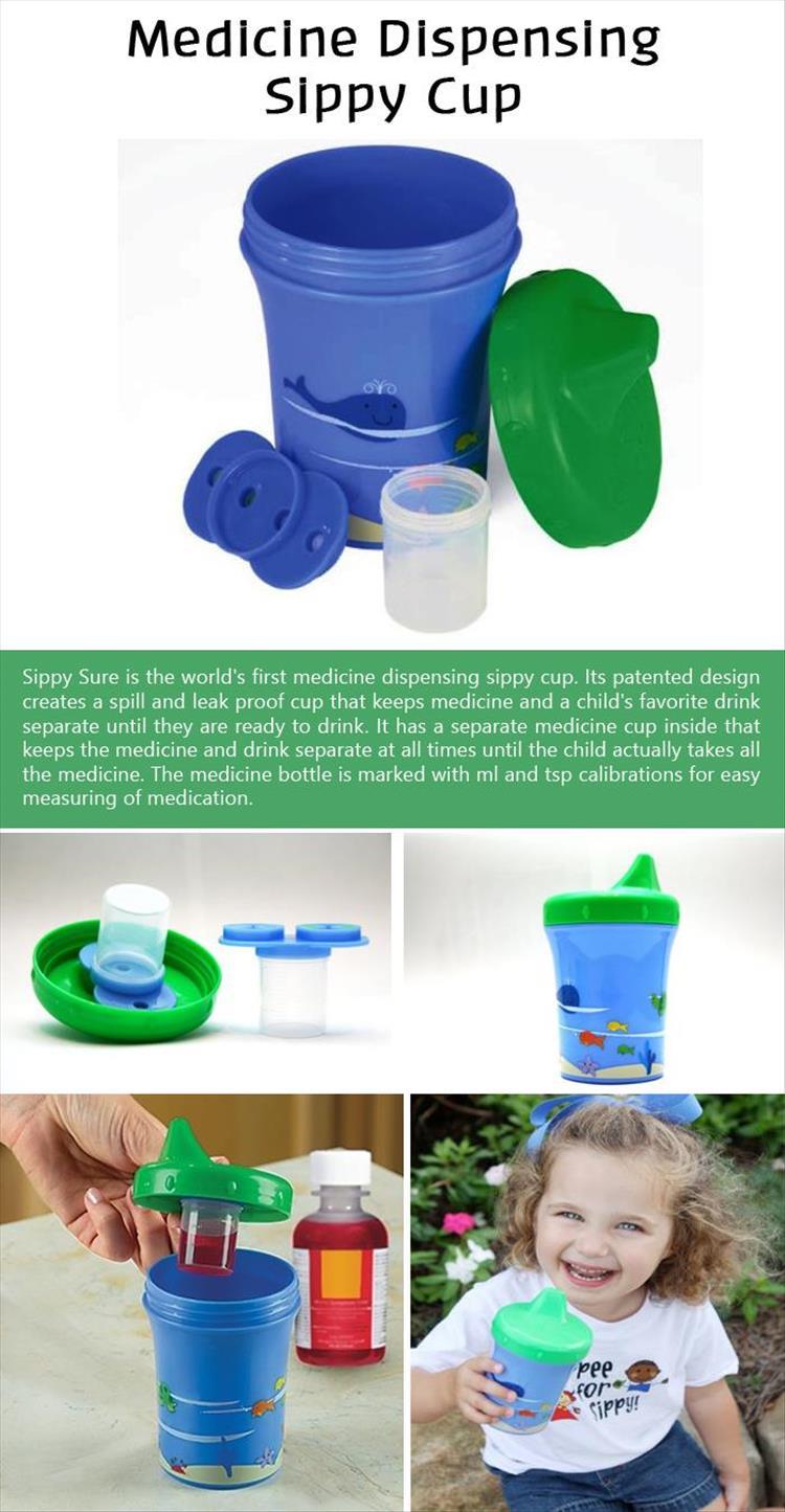 Medicine Dispensing Sippy Cup