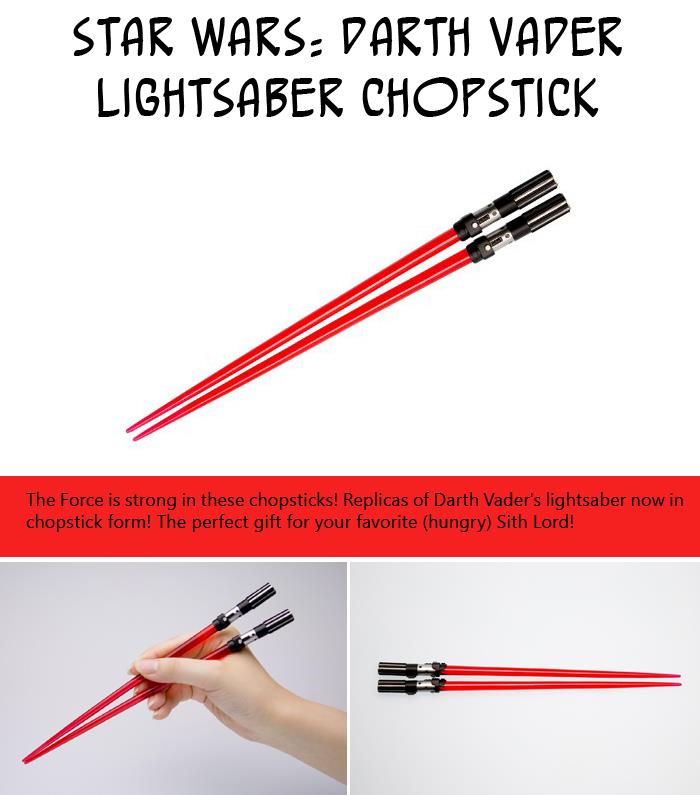 Star Wars Darth Vader Lightsaber Chopstick