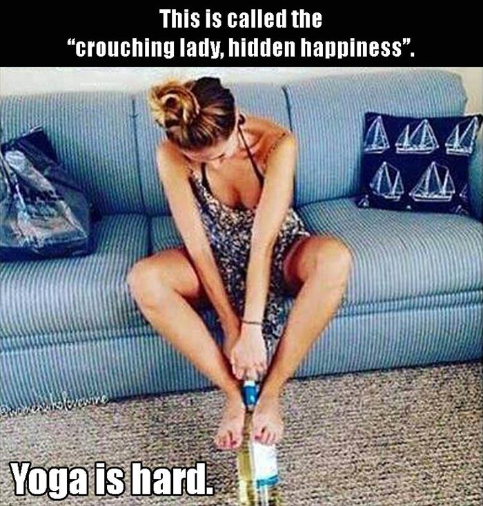 funny yoga copy