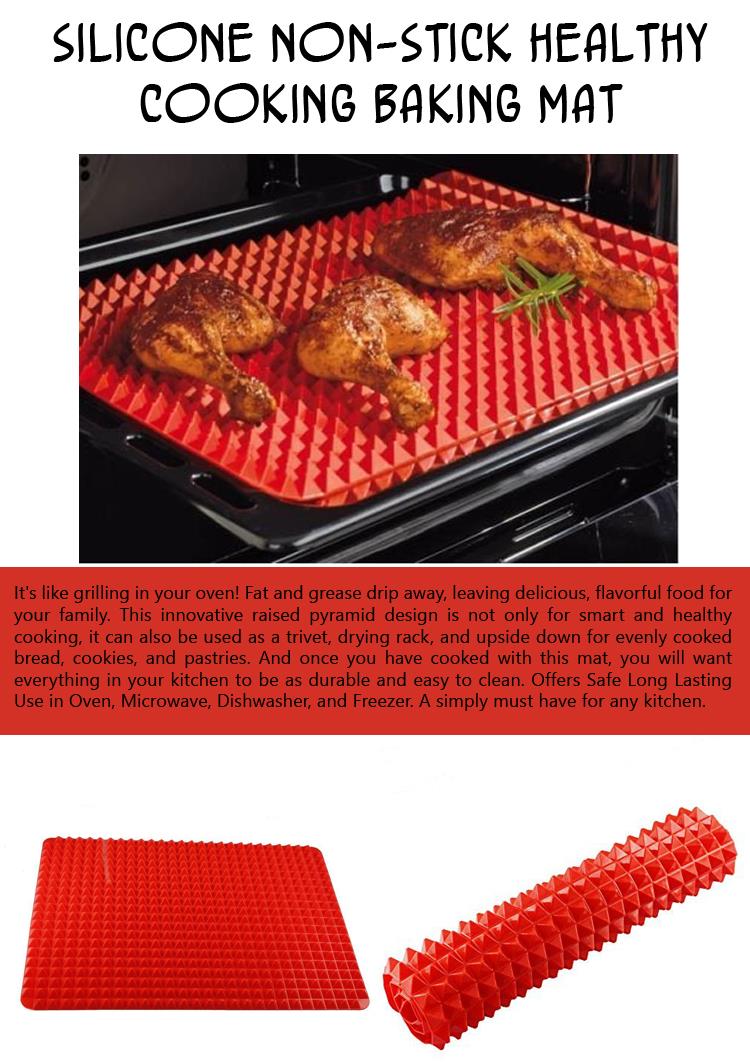 Silicone Non-stick Healthy Cooking Baking Mat