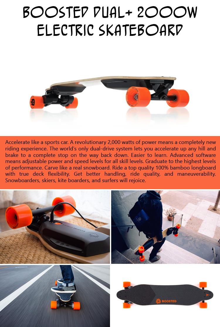 Boosted Dual 2000W Electric Skateboard