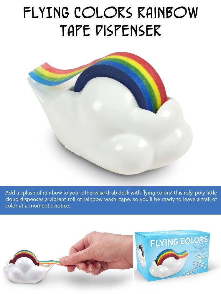 FLYING COLORS Rainbow Tape Dispenser