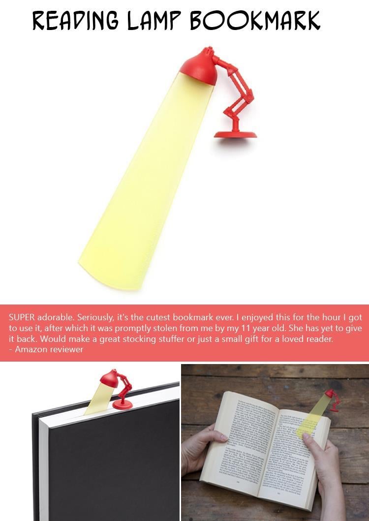 Reading Lamp Bookmark