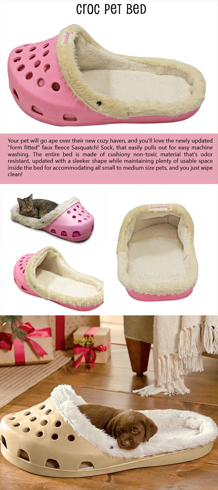 Croc Pet Bed