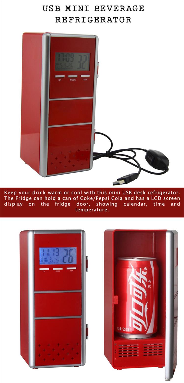 USB Mini Beverage Refrigerator