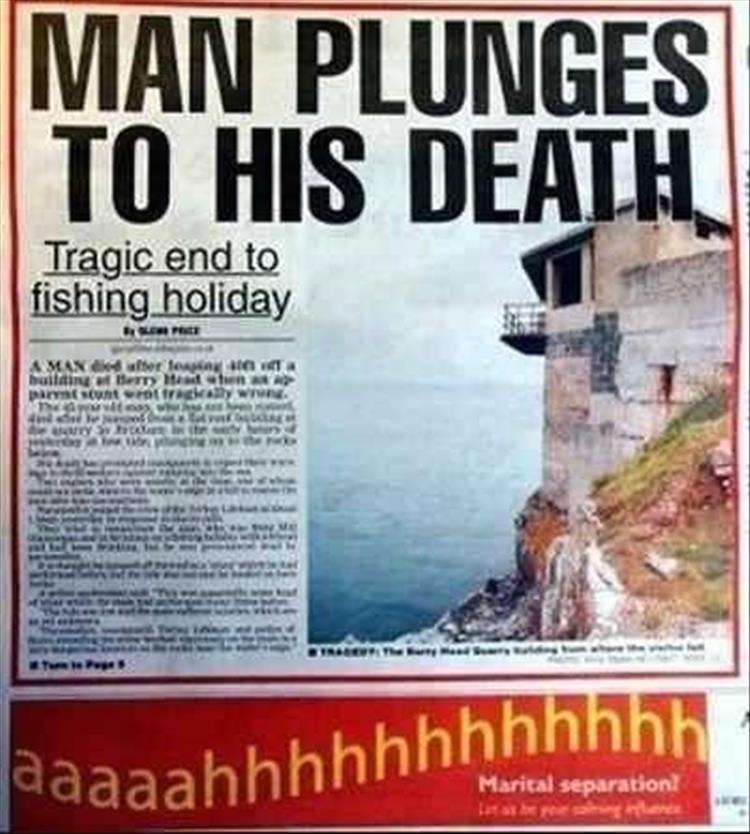 News Headlines That Tried, But Failed Miserably - 21 Pics