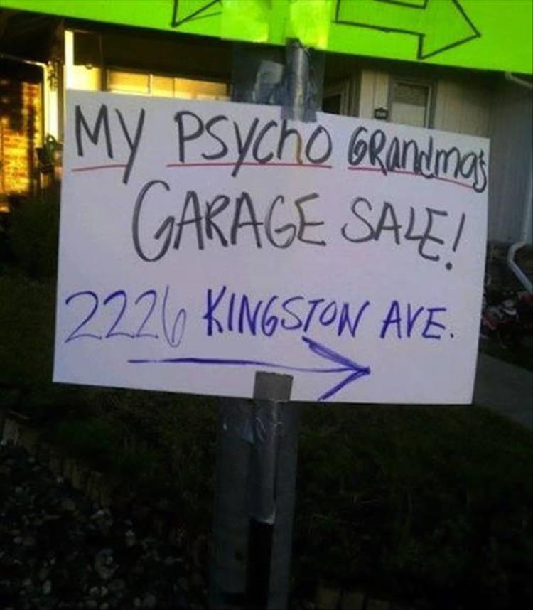 It's Funny Yard Sign Season Again! - 20 Pics