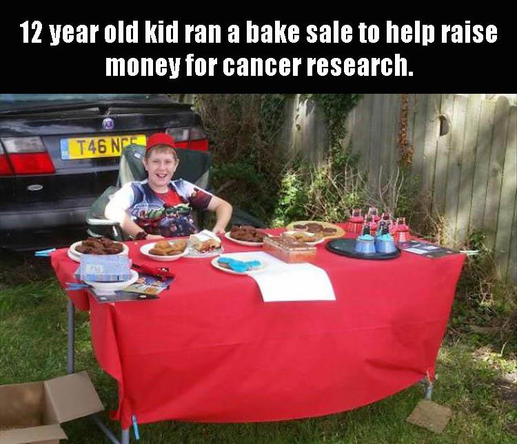 raise money for cancer research