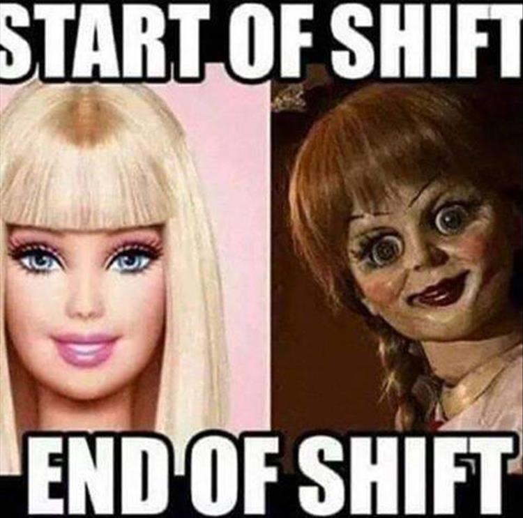 start of your shift