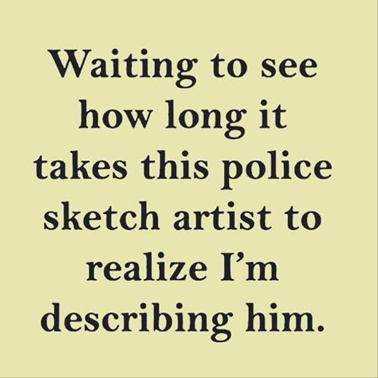 the police sketch artist