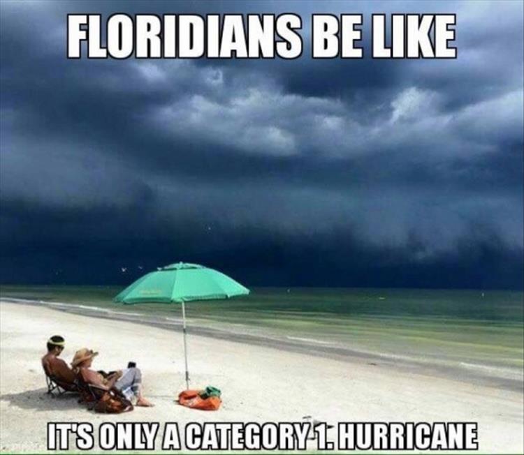 when you're in florida