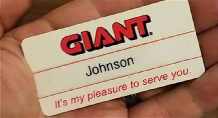 The Best Of Funny Name Tags 18 Pics