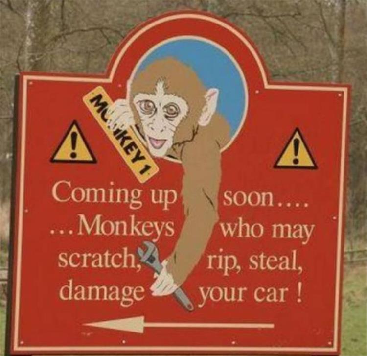 Sometimes The Zoo Signs Are More Entertaining Than Their Animals 22 Pics