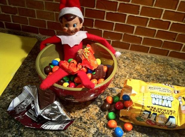 What Elf On The Shelf Does While You're Sleeping - 30 Pics