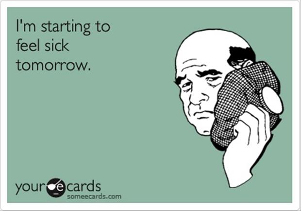 feeling sick funny pictures