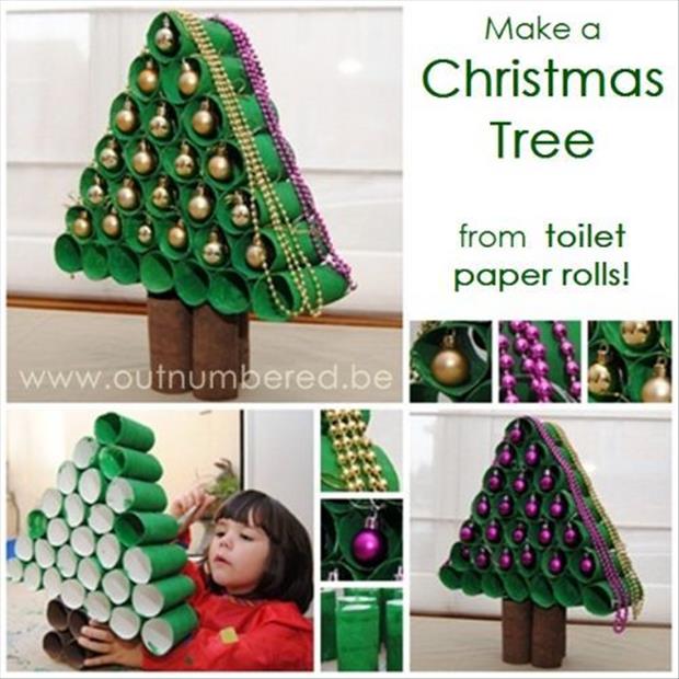 Do It Yourself Christmas Crafts - 45 Pics