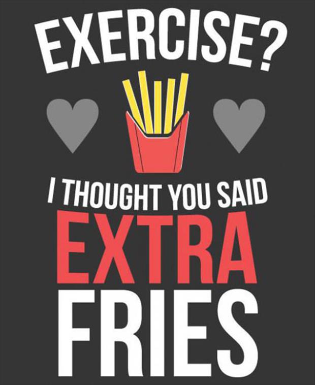 extra fries - Dump A Day