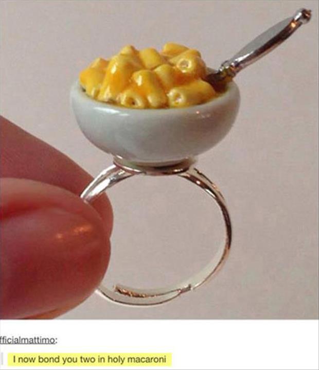 funny engagement rings