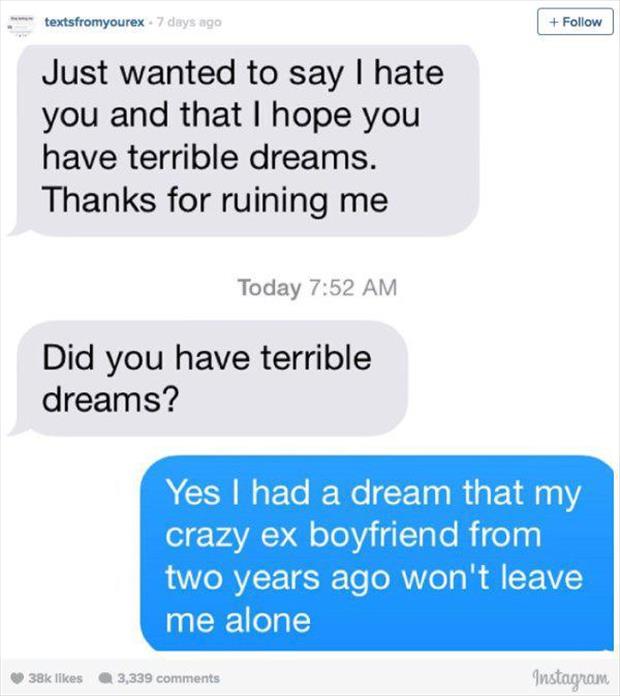 funny texts from ex boyfriends