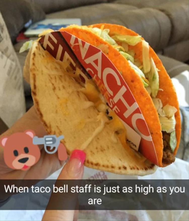 taco bell worker meme