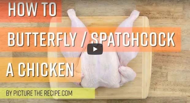How To Butterfly Spatchcock A Chicken